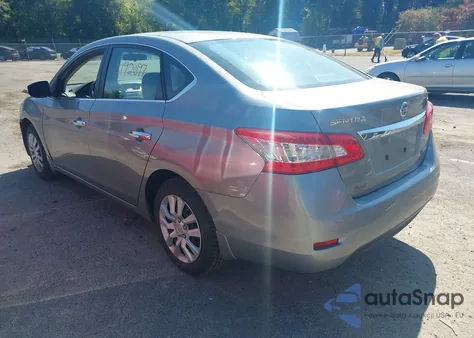 2013 Nissan Sentra Sv из США, поврежденный, VIN 3N1AB7AP4DL779062